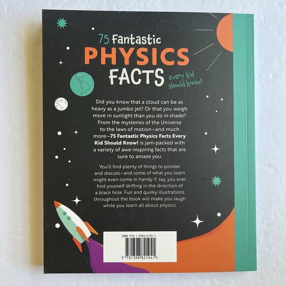 75 Fantastic Physics Facts Every Kid Should Know Anne Rooney Paperback Book - Picture 5 of 6